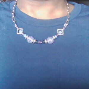 purple  necklace